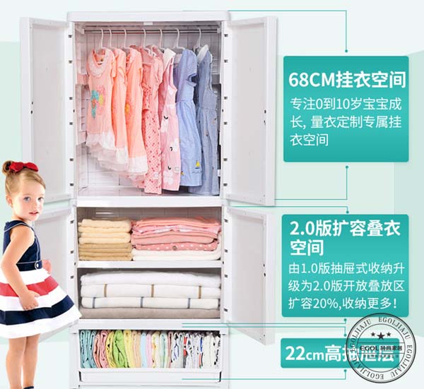 2018年實用兒童衣柜怎么選擇好?