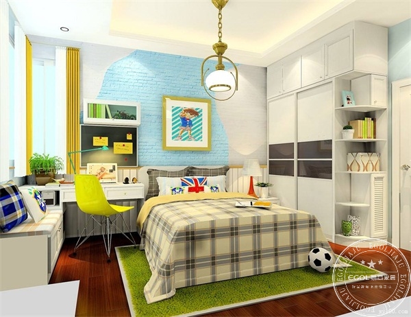 兒童房設(shè)計效果圖