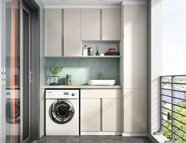 陽(yáng)臺(tái)柜有哪些布局設(shè)計(jì)方式？陽(yáng)臺(tái)這樣改造使用起來(lái)更順手！